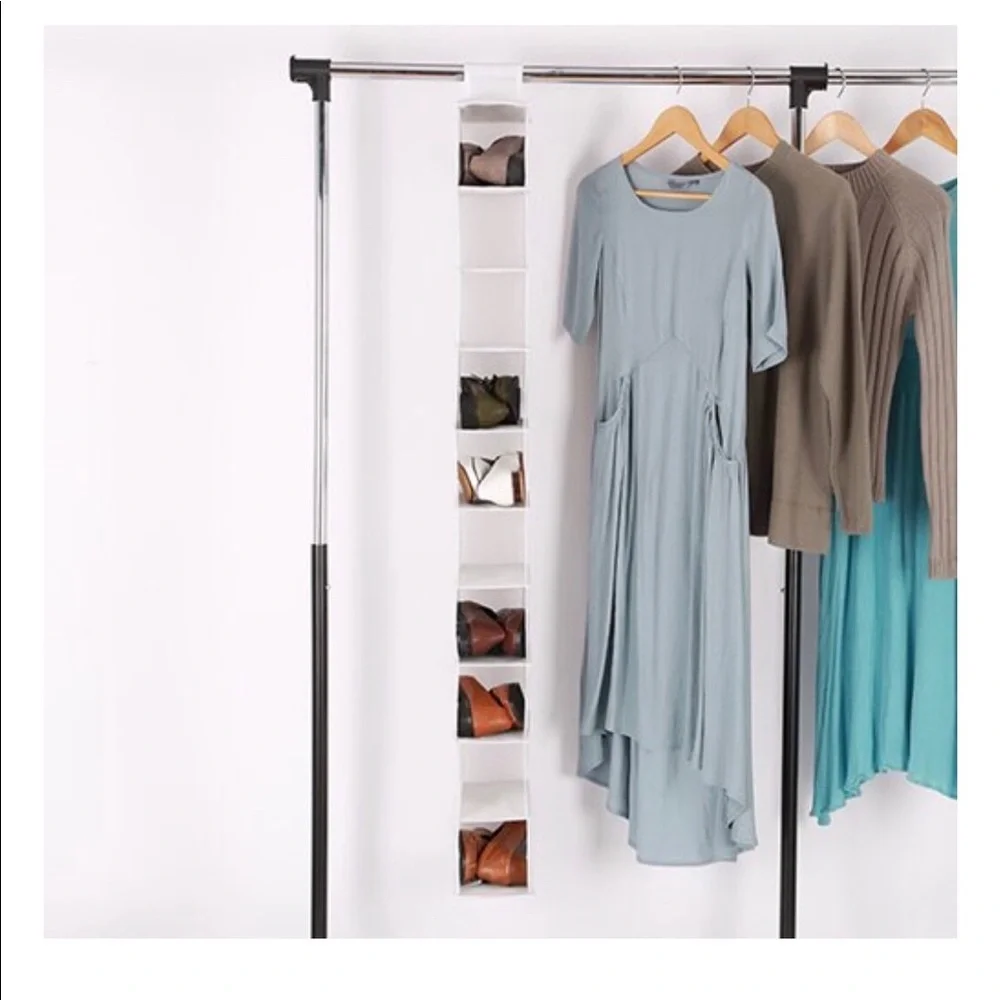 3 Closet Hanging Organizer 10-Shelves RE/ Mainstays